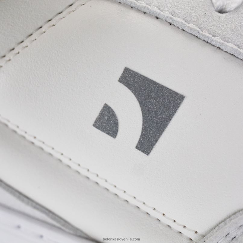 moški barefoot sneakers barebarics - aksiom bela in svetlo siva Be Lenka NL64D102