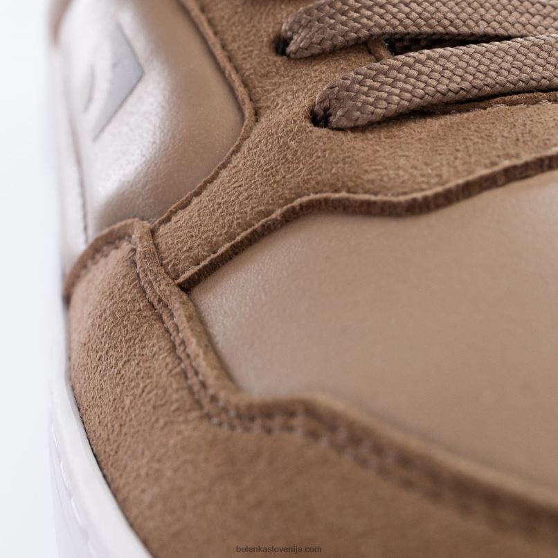 moški barefoot sneakers barebarics - aksiom rjava & bela Be Lenka NL64D101