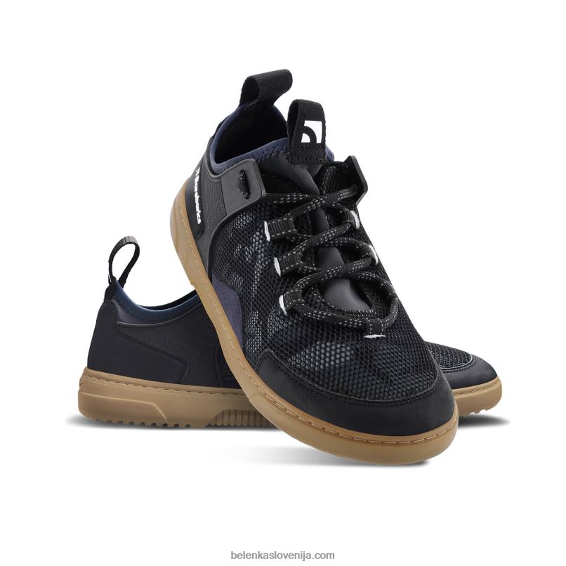 moški barefoot sneakers barebarics - rebel vojaško modra Be Lenka NL64D88