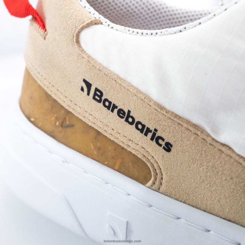 moški barefoot sneakers barebarics - revive bež & bela Be Lenka NL64D80