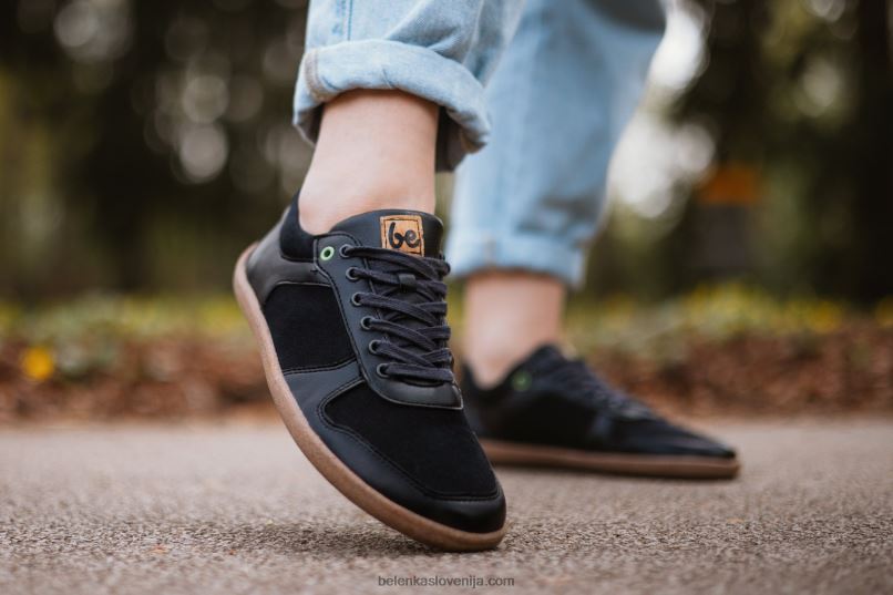 moški barefoot superge - champ 2.0 - veganske Črna Be Lenka NL64D16