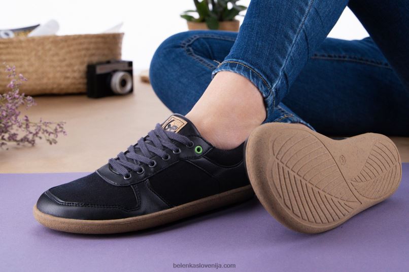 moški barefoot superge - champ 2.0 - veganske Črna Be Lenka NL64D16