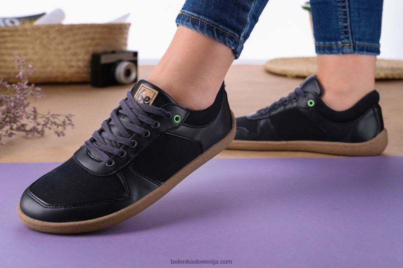 moški barefoot superge - champ 2.0 - veganske Črna Be Lenka NL64D16