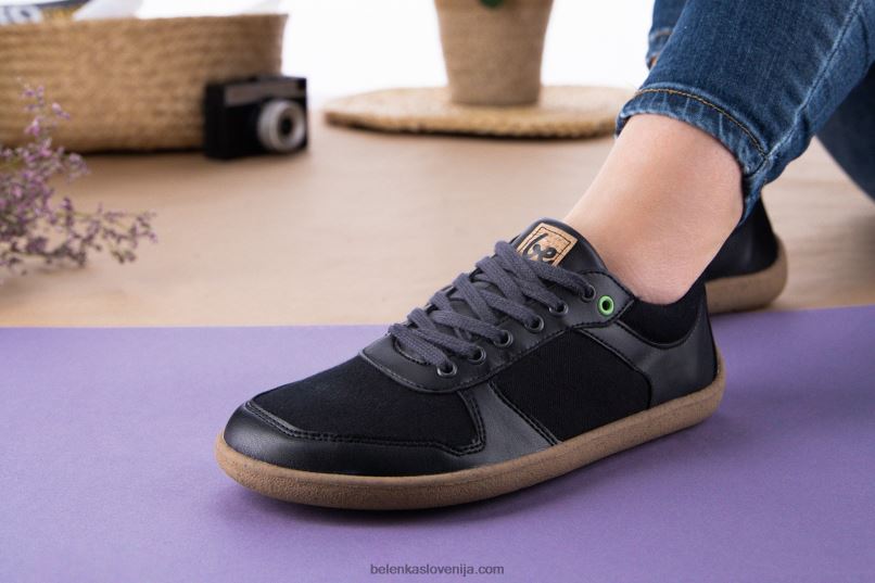 moški barefoot superge - champ 2.0 - veganske Črna Be Lenka NL64D16