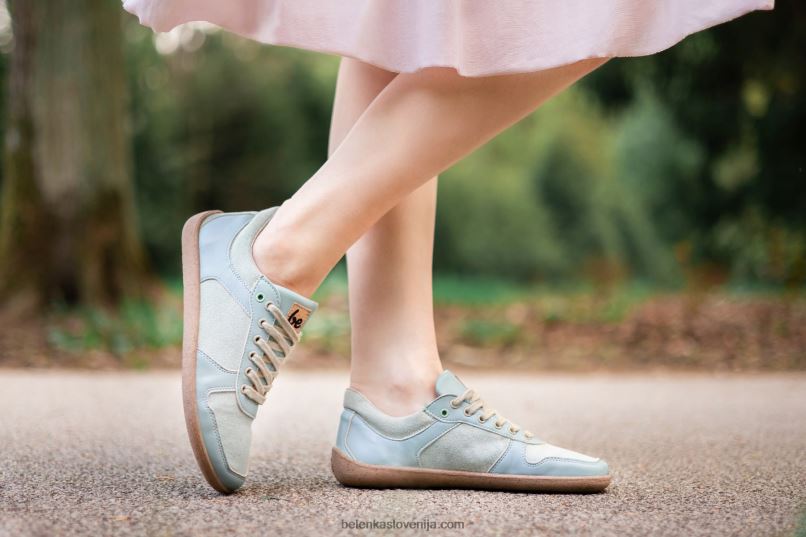 moški barefoot superge - champ 2.0 - veganske svetlo teal Be Lenka NL64D15