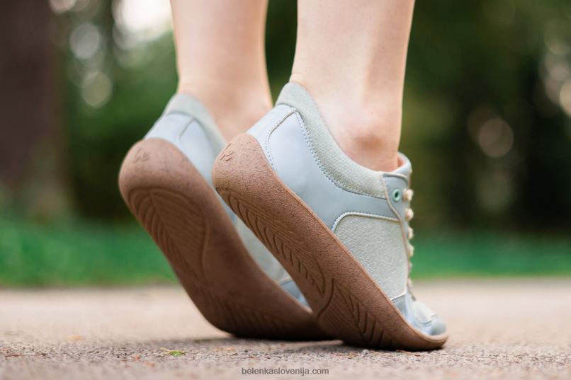 moški barefoot superge - champ 2.0 - veganske svetlo teal Be Lenka NL64D15