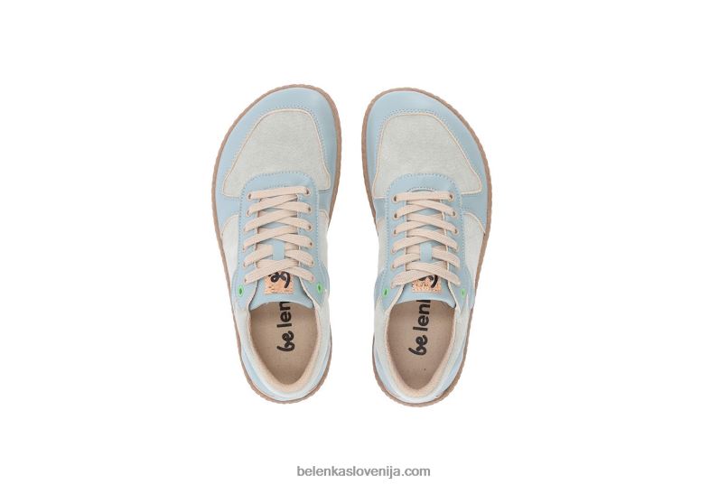 moški barefoot superge - champ 2.0 - veganske svetlo teal Be Lenka NL64D15