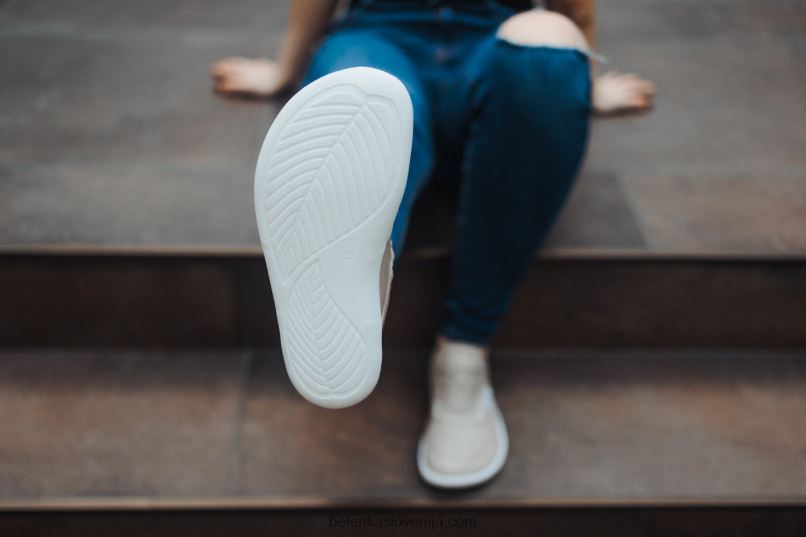moški barefoot superge - champ 3.0 kapučino Be Lenka NL64D18