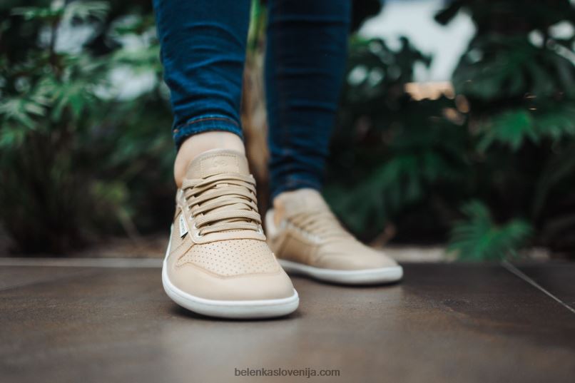 moški barefoot superge - champ 3.0 kapučino Be Lenka NL64D18