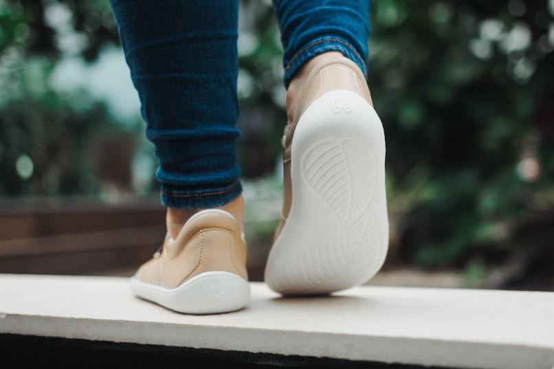 moški barefoot superge - champ 3.0 kapučino Be Lenka NL64D18