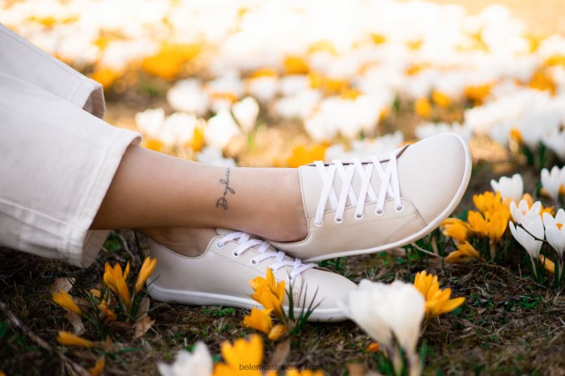moški barefoot superge - prime 2.0 bež Be Lenka NL64D27