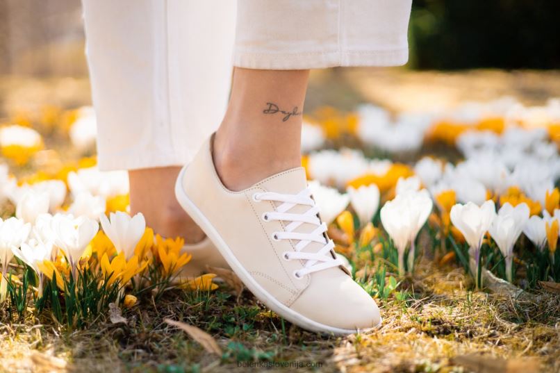 moški barefoot superge - prime 2.0 bež Be Lenka NL64D27