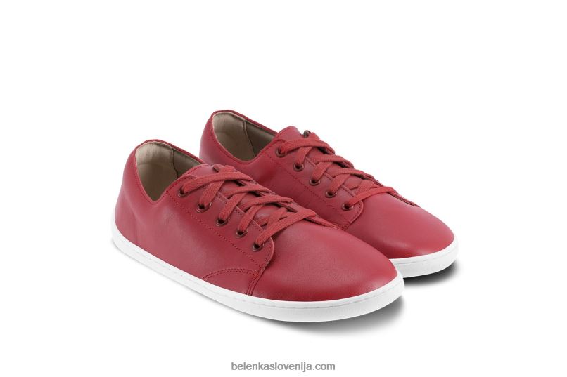 moški barefoot superge - prime 2.0 norček rdeč Be Lenka NL64D31