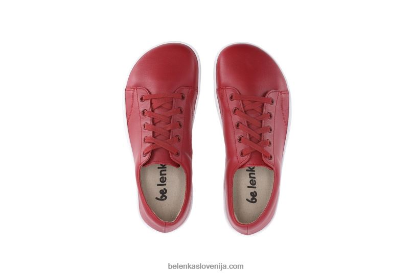 moški barefoot superge - prime 2.0 norček rdeč Be Lenka NL64D31