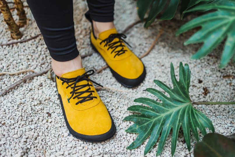 moški bosonogi čevlji trailwalker 2.0 gorčica Be Lenka NL64D115