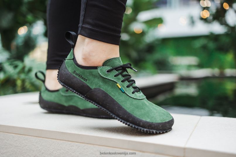 moški bosonogi čevlji trailwalker 2.0 olivno zelena Be Lenka NL64D116