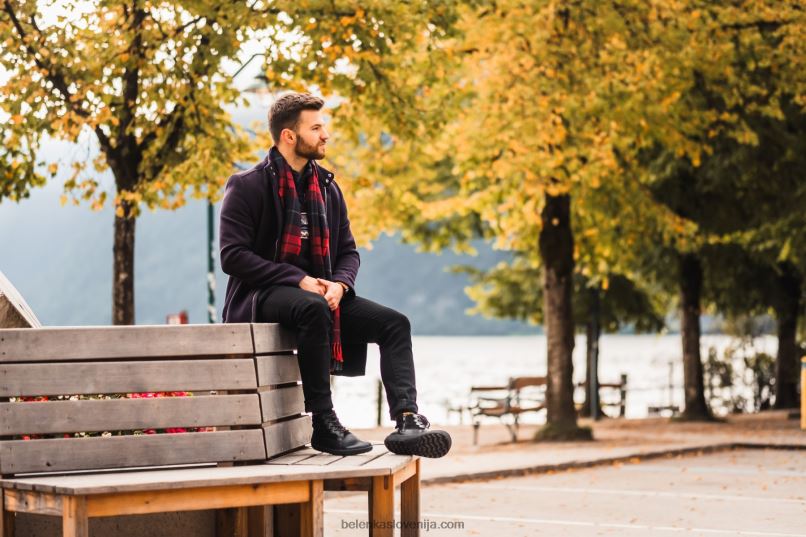 moški bosi škornji olympus vse črno Be Lenka NL64D41