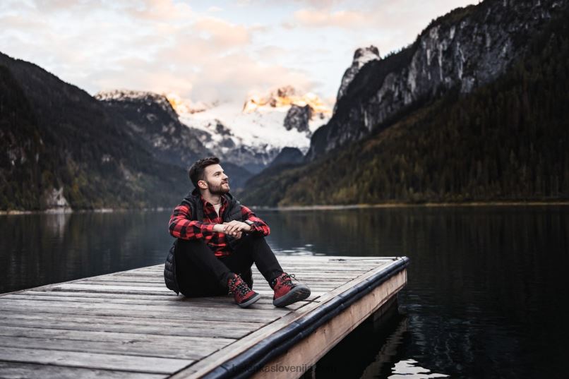 moški bosonogi čevlji ranger 2.0 rdeča Be Lenka NL64D46