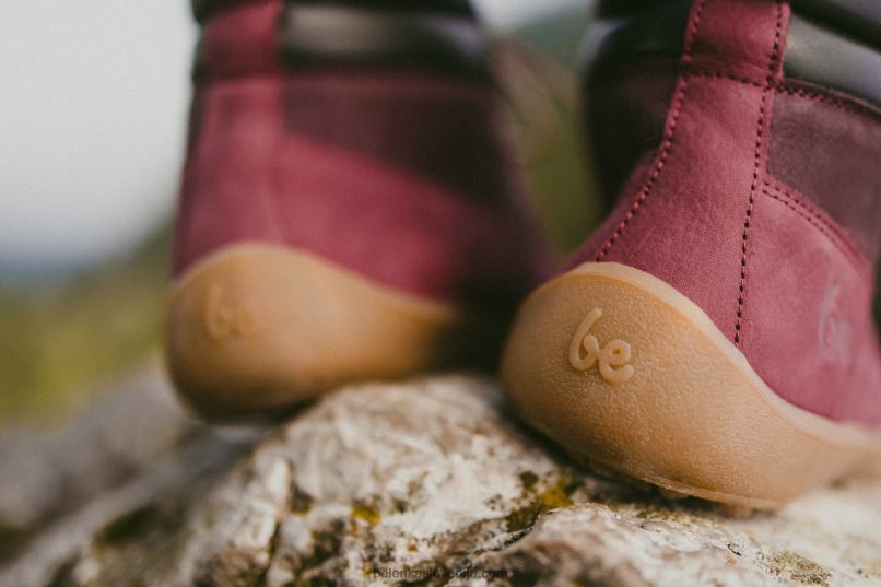 moški škornji za boso nogo nevada neo bordo Be Lenka NL64D39