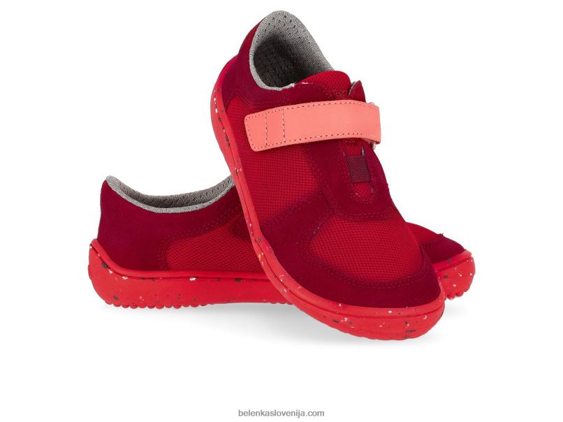 otroške bose superge - veselje vse rdeče Be Lenka NL64D223