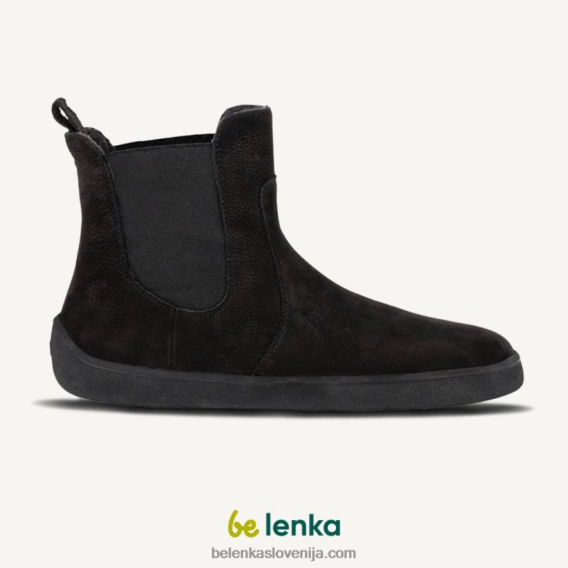 ženske bosi škornji mamijo 2.0 mat črna Be Lenka NL64D132