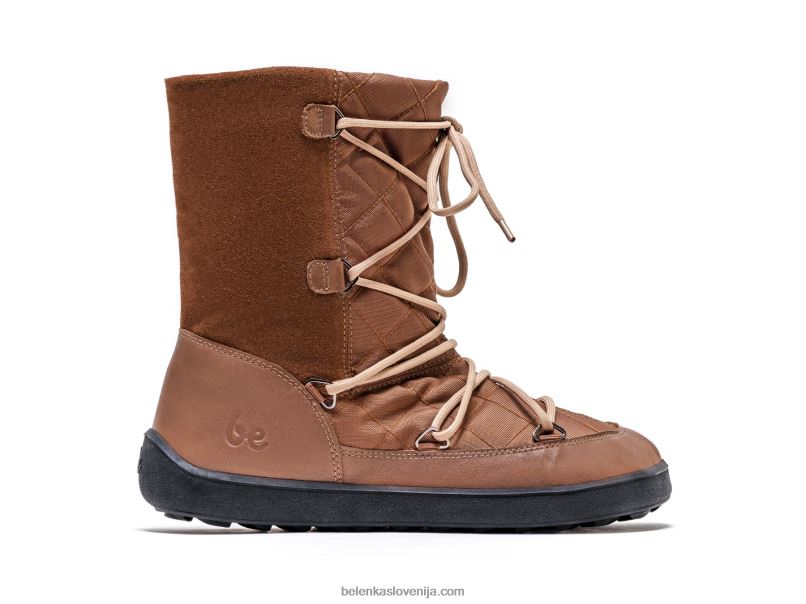 ženske zimski bosi škornji snowfox (ženski) temno rjava Be Lenka NL64D151